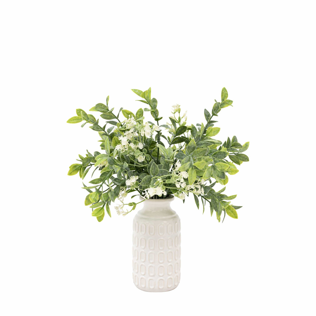 Bodhi Accessories Retro Vase with Meadown Foliage House of Isabella UK