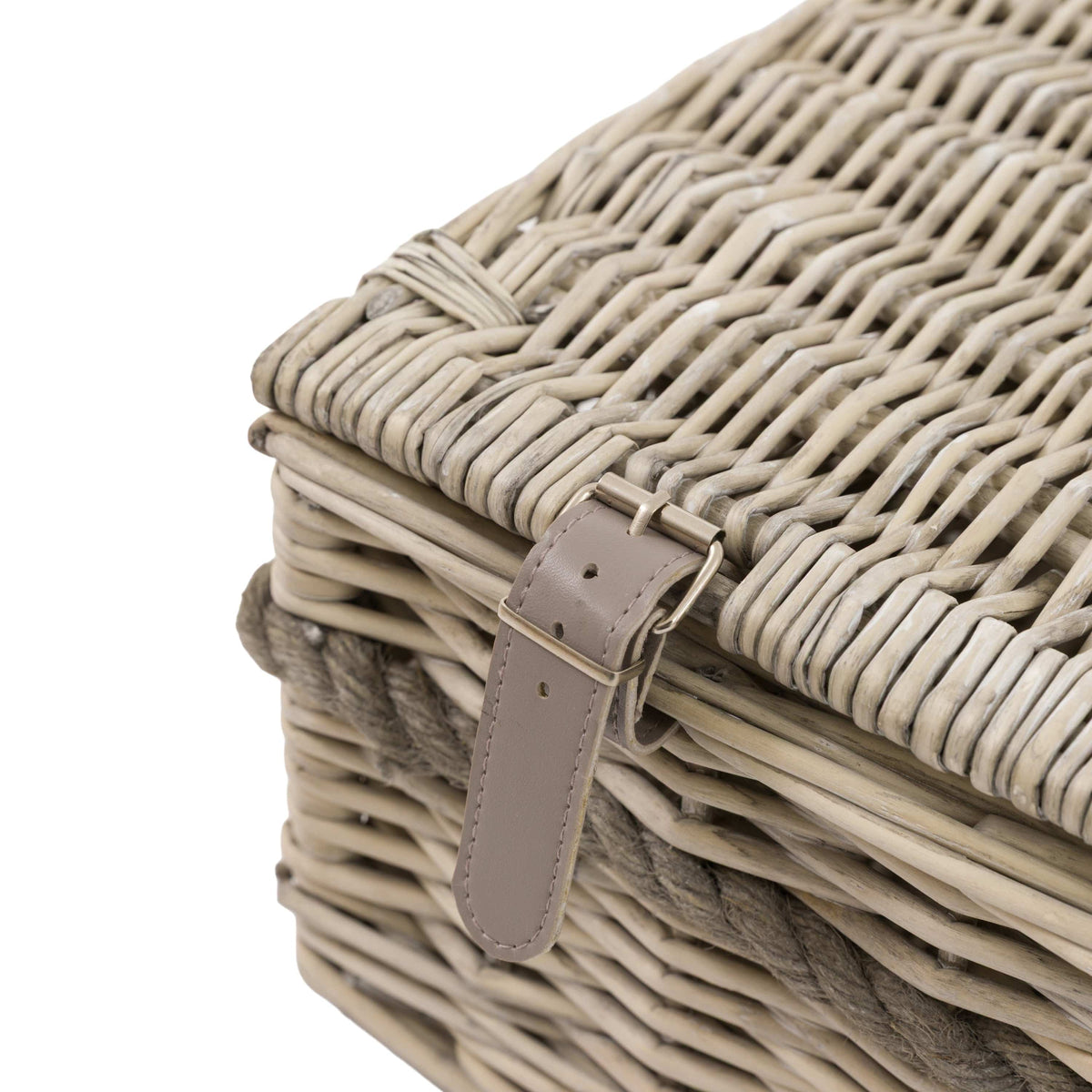 Bodhi Accessories Rivra Lidded Baskets Natural Set of 2 House of Isabella UK