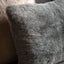 Bodhi Accessories Rosco Faux Fur Cushion Smoke Grey Rectangle House of Isabella UK