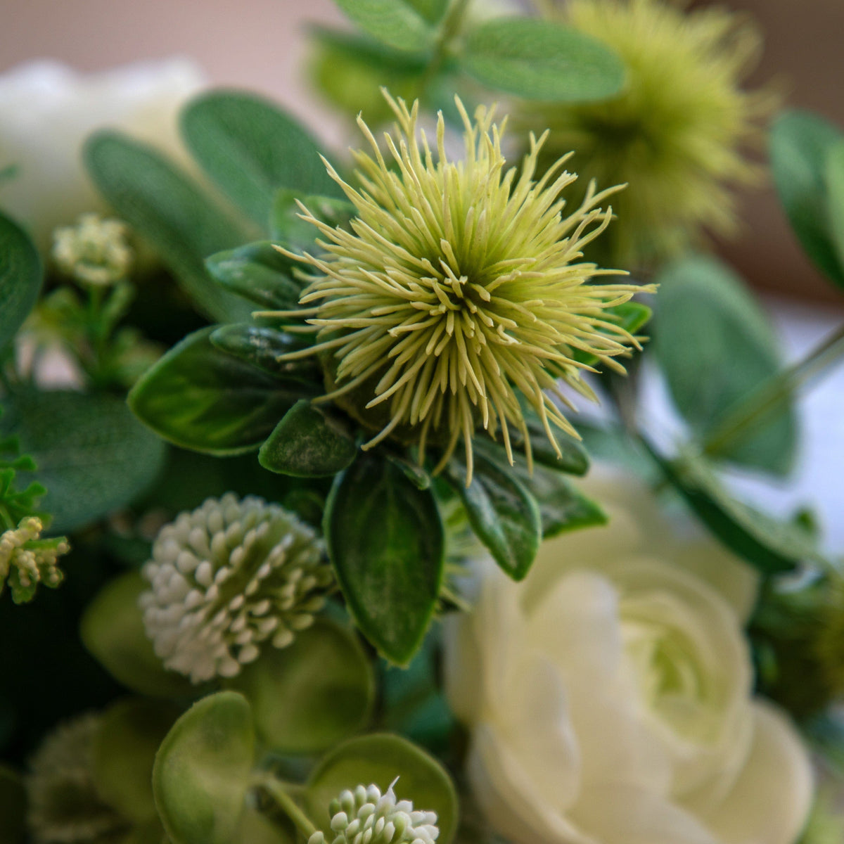 Bodhi Accessories Rose Eucalyptus Vase Arrangement House of Isabella UK