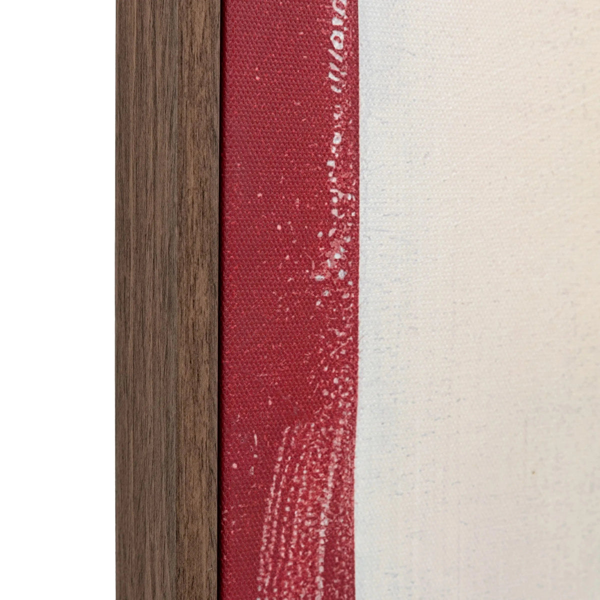 Bodhi Accessories Ruby Abstract Framed Canvas House of Isabella UK