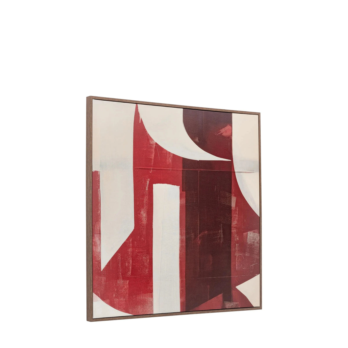 Bodhi Accessories Ruby Abstract Framed Canvas House of Isabella UK
