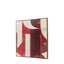 Bodhi Accessories Ruby Abstract Framed Canvas House of Isabella UK