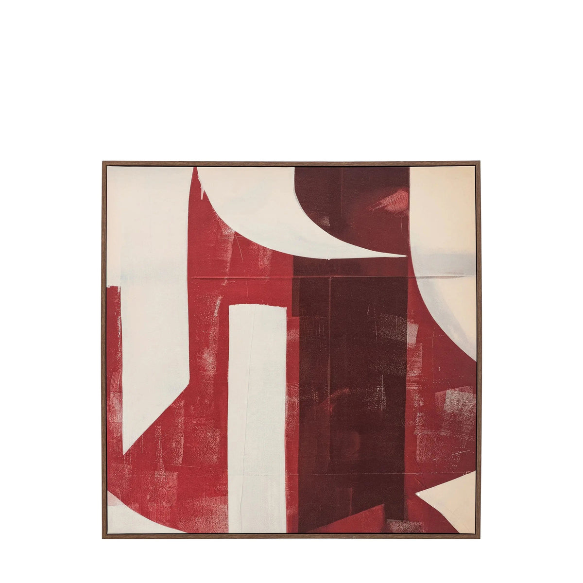 Bodhi Accessories Ruby Abstract Framed Canvas House of Isabella UK