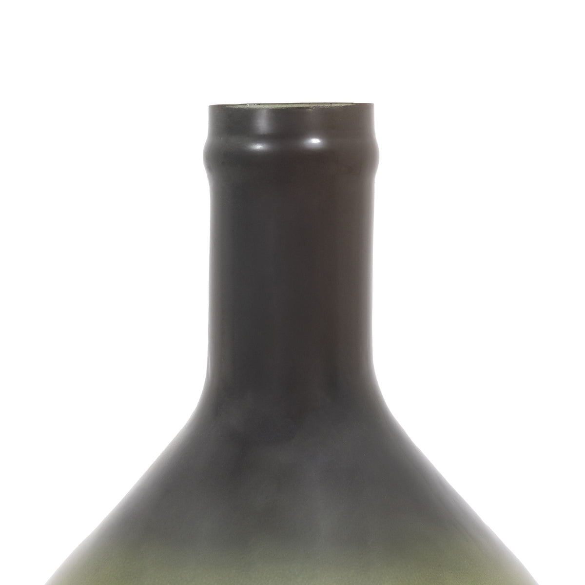 Bodhi Accessories Rueda Giant Glass Bottle Vase Olive House of Isabella UK