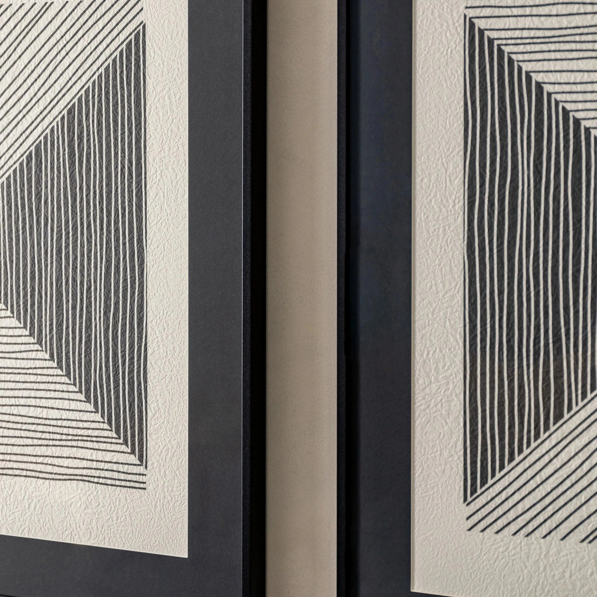 Bodhi Accessories Runway Line Drawing Framed Art Set of 2 House of Isabella UK