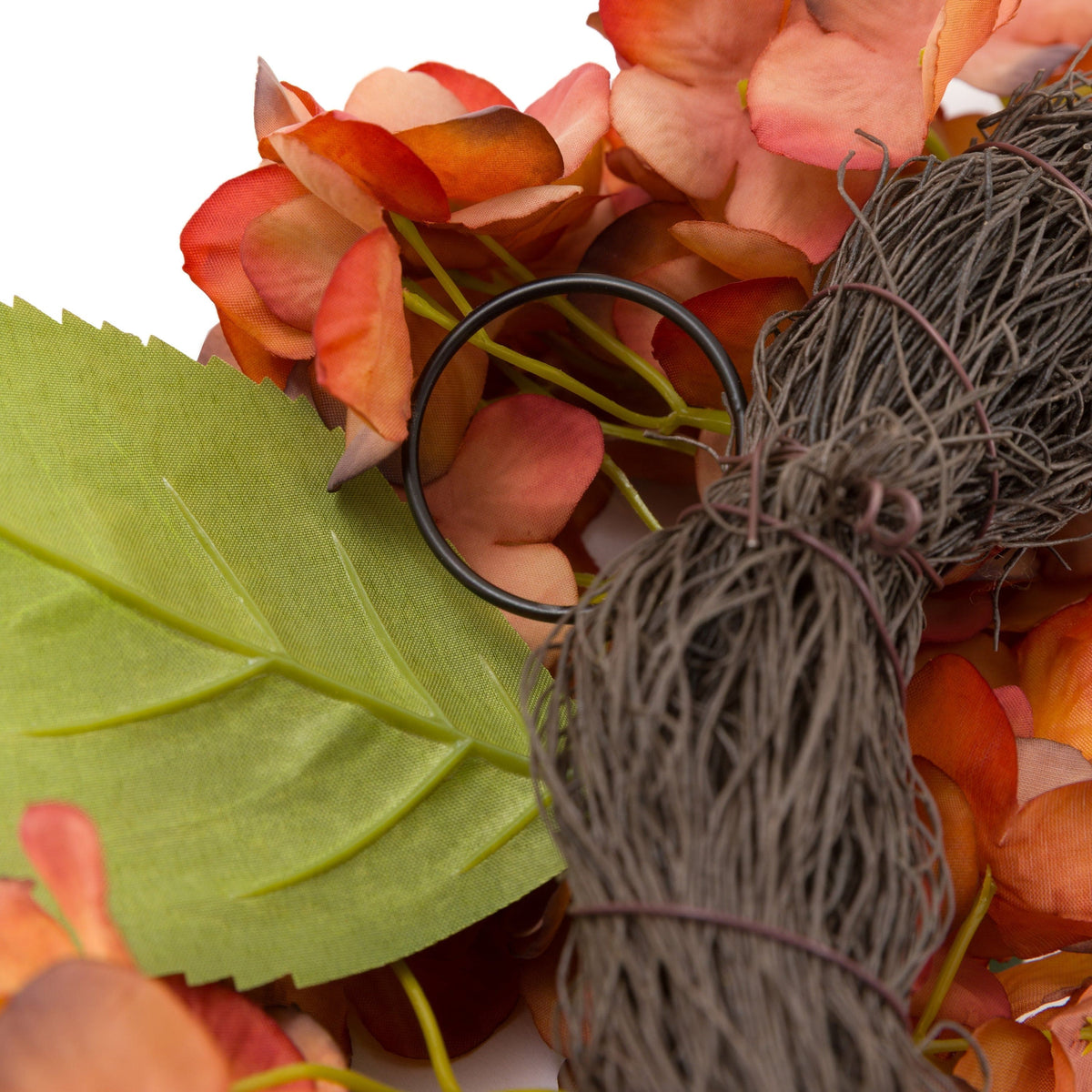 Bodhi Accessories Rust Hydrangea Wreath House of Isabella UK