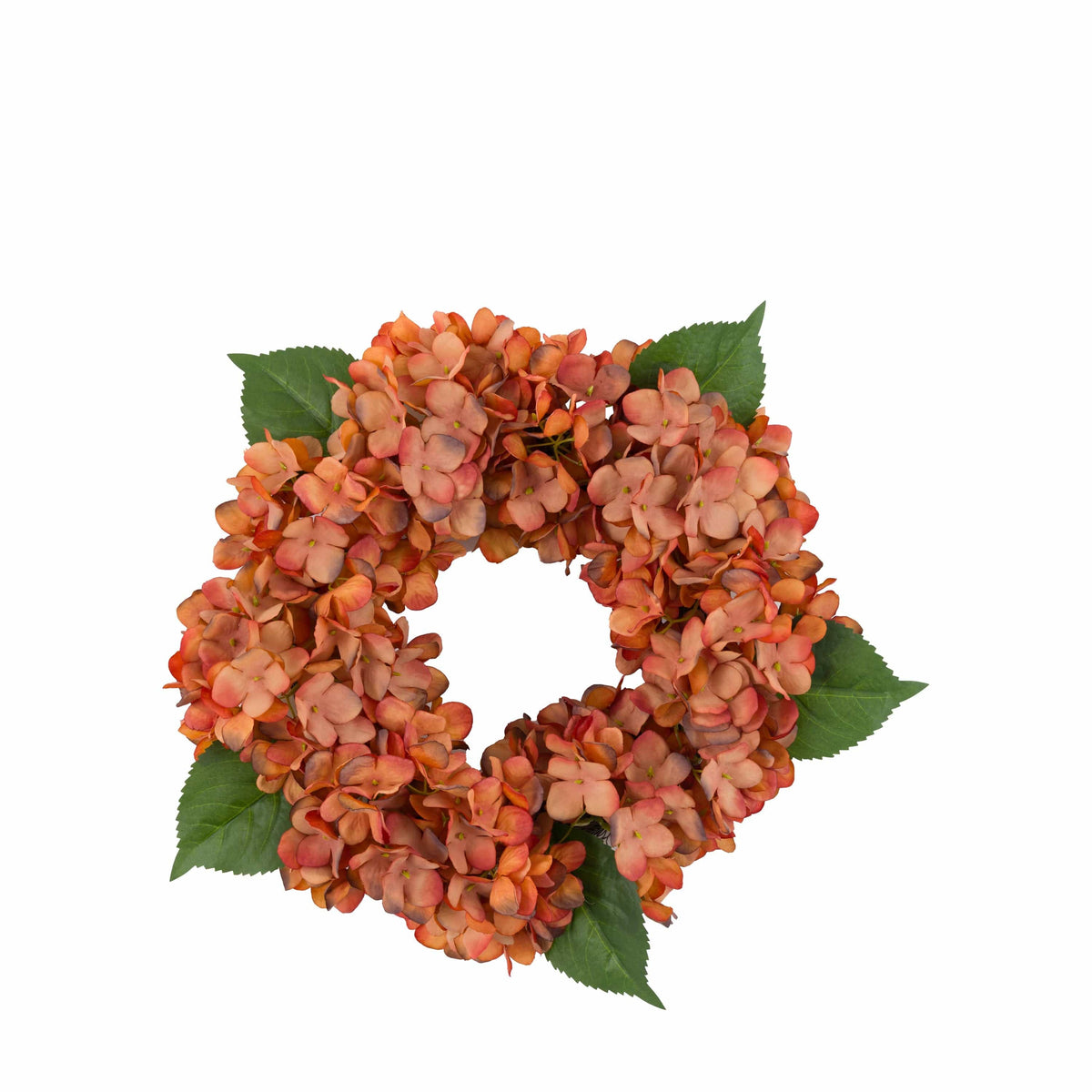 Bodhi Accessories Rust Hydrangea Wreath House of Isabella UK