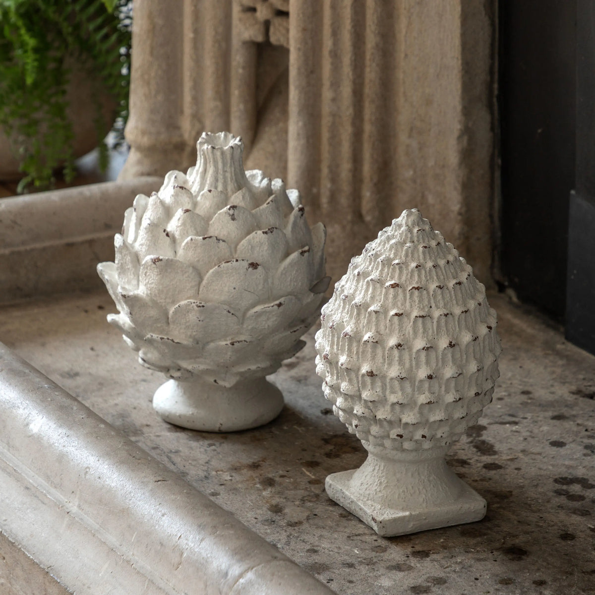 Bodhi Accessories Rustic Pinecone Sculpture 120x120x200mm House of Isabella UK