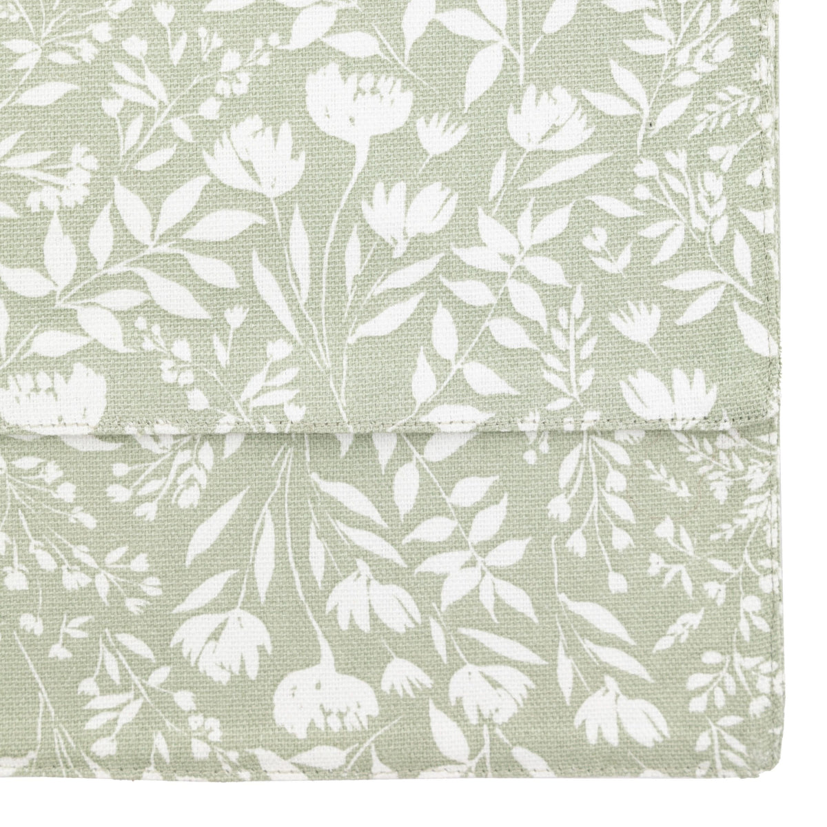 Sage Floral Table Runner Small.