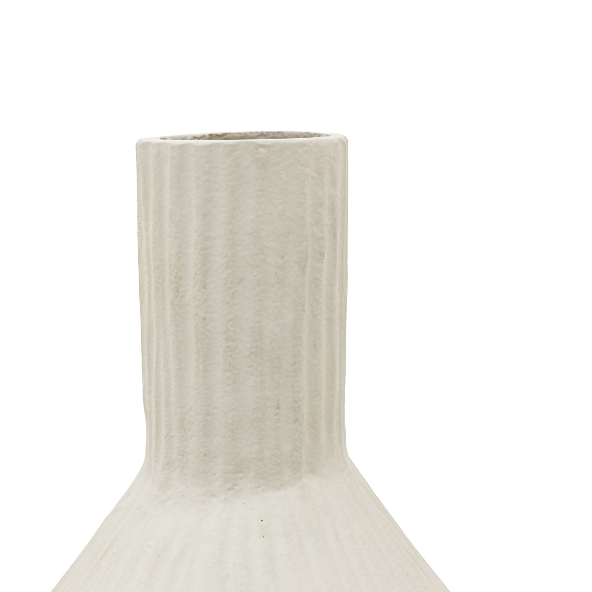 Bodhi Accessories Sahara Ribbed Cast Metal Vast Parchment House of Isabella UK