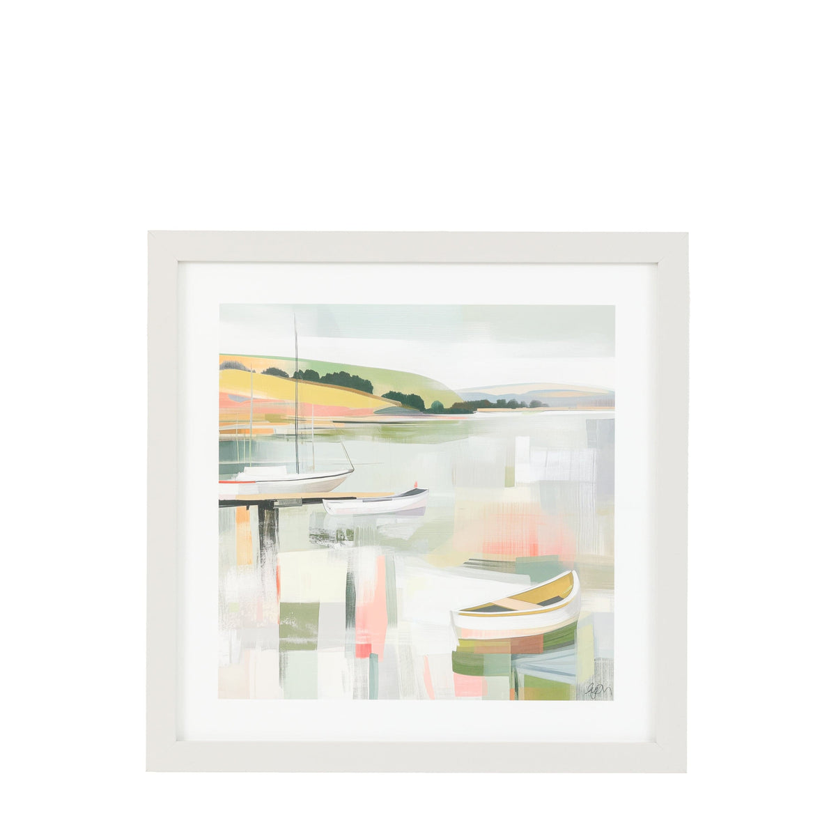 Bodhi Accessories Sailboats and Serenity Framed Art House of Isabella UK