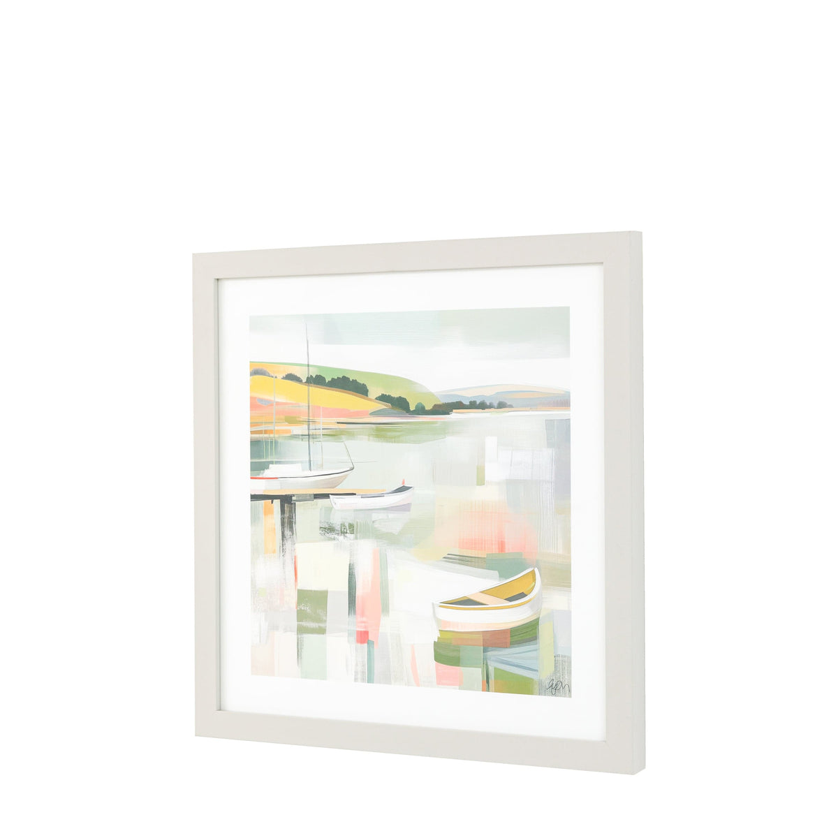 Bodhi Accessories Sailboats and Serenity Framed Art House of Isabella UK