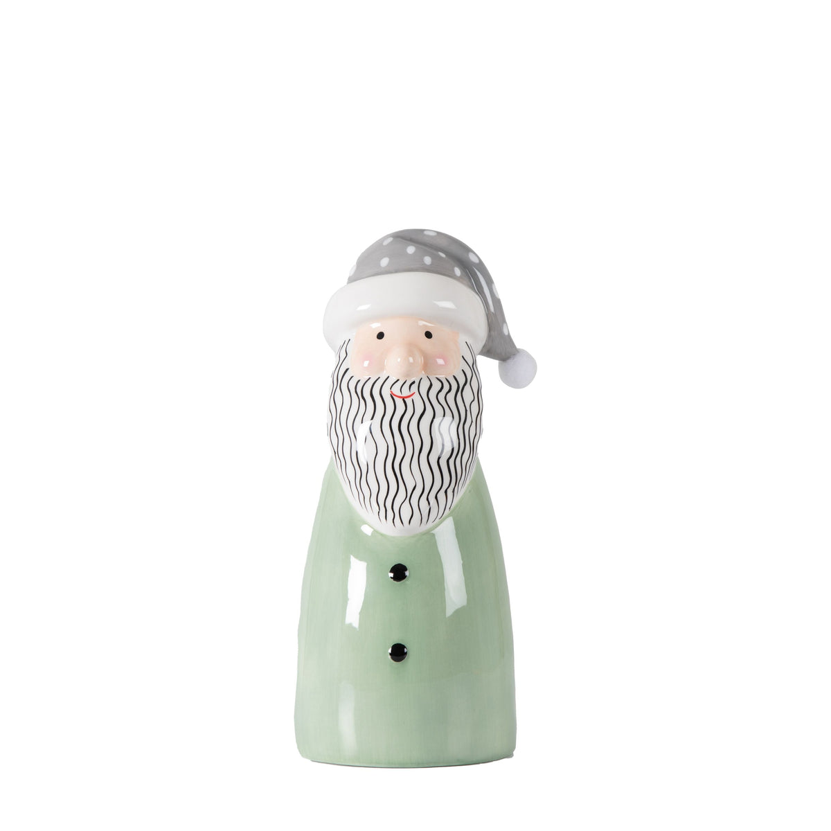 Bodhi Accessories Santa Decor Large Green House of Isabella UK