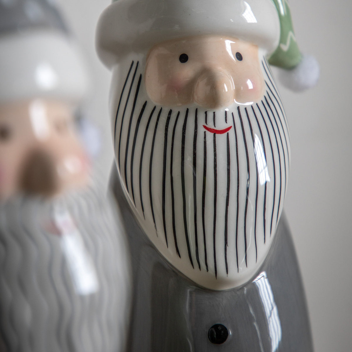 Bodhi Accessories Santa Decor Large Grey House of Isabella UK