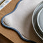 Bodhi Accessories Scallop Edge Placemats Blue 4pk House of Isabella UK