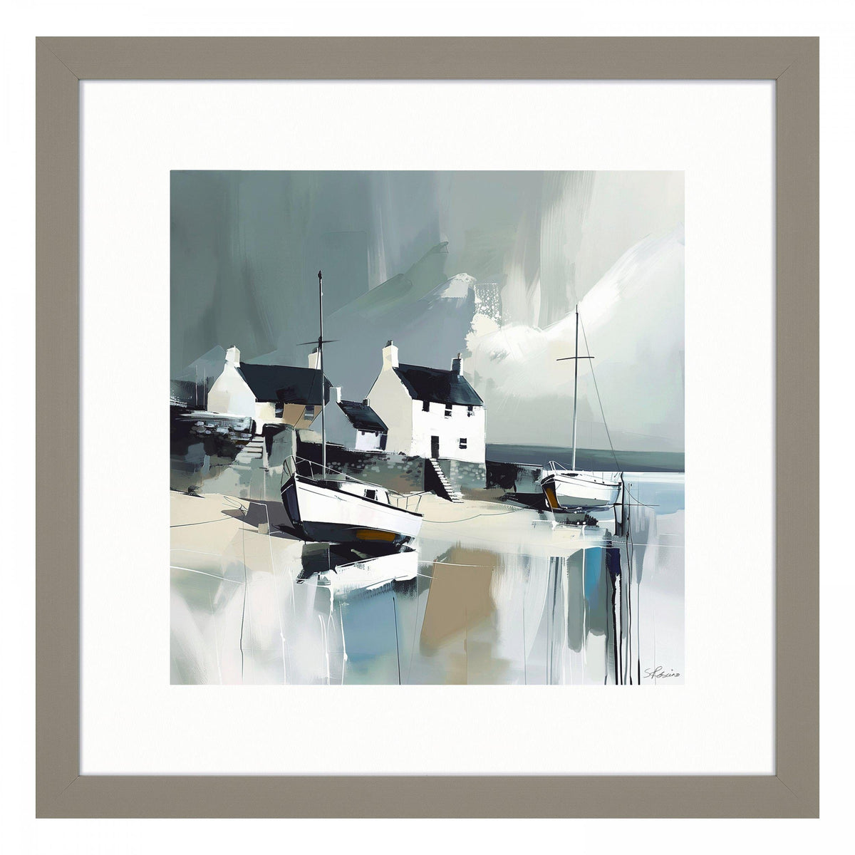 Bodhi Accessories Sea Spirit Framed Art House of Isabella UK