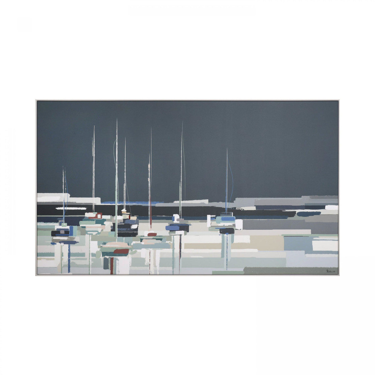 Bodhi Accessories Side By Side Framed Canvas House of Isabella UK