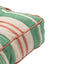 Bodhi Accessories Sina Stripe Woven Floor Cushion Apricot House of Isabella UK