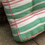 Bodhi Accessories Sina Stripe Woven Floor Cushion Apricot House of Isabella UK
