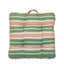 Bodhi Accessories Sina Stripe Woven Floor Cushion Apricot House of Isabella UK