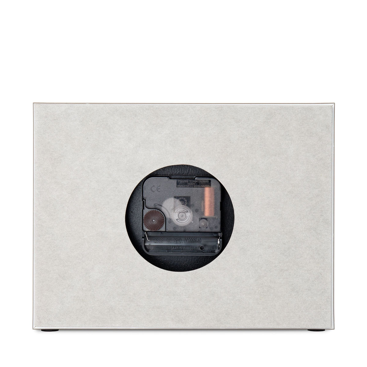 Bodhi Accessories Smithfield Mantel Clock Pewter House of Isabella UK