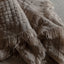 Bodhi Accessories Soft Touch Waffle Throw Natural House of Isabella UK