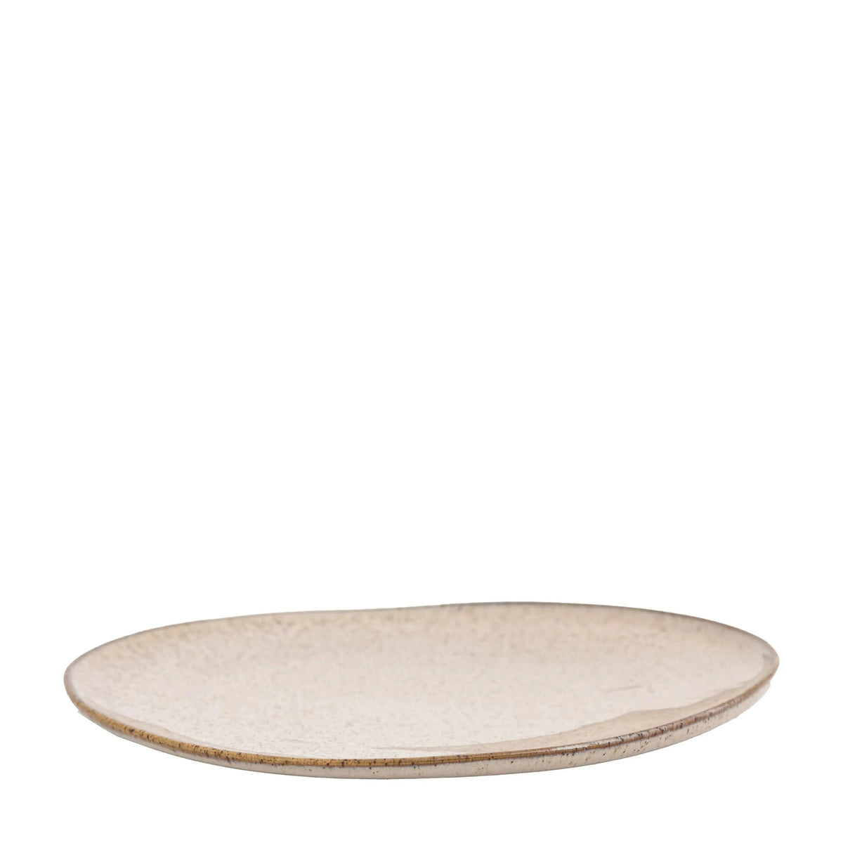 Speckle Glaze Dinner Plate Oatmeal 4pk.