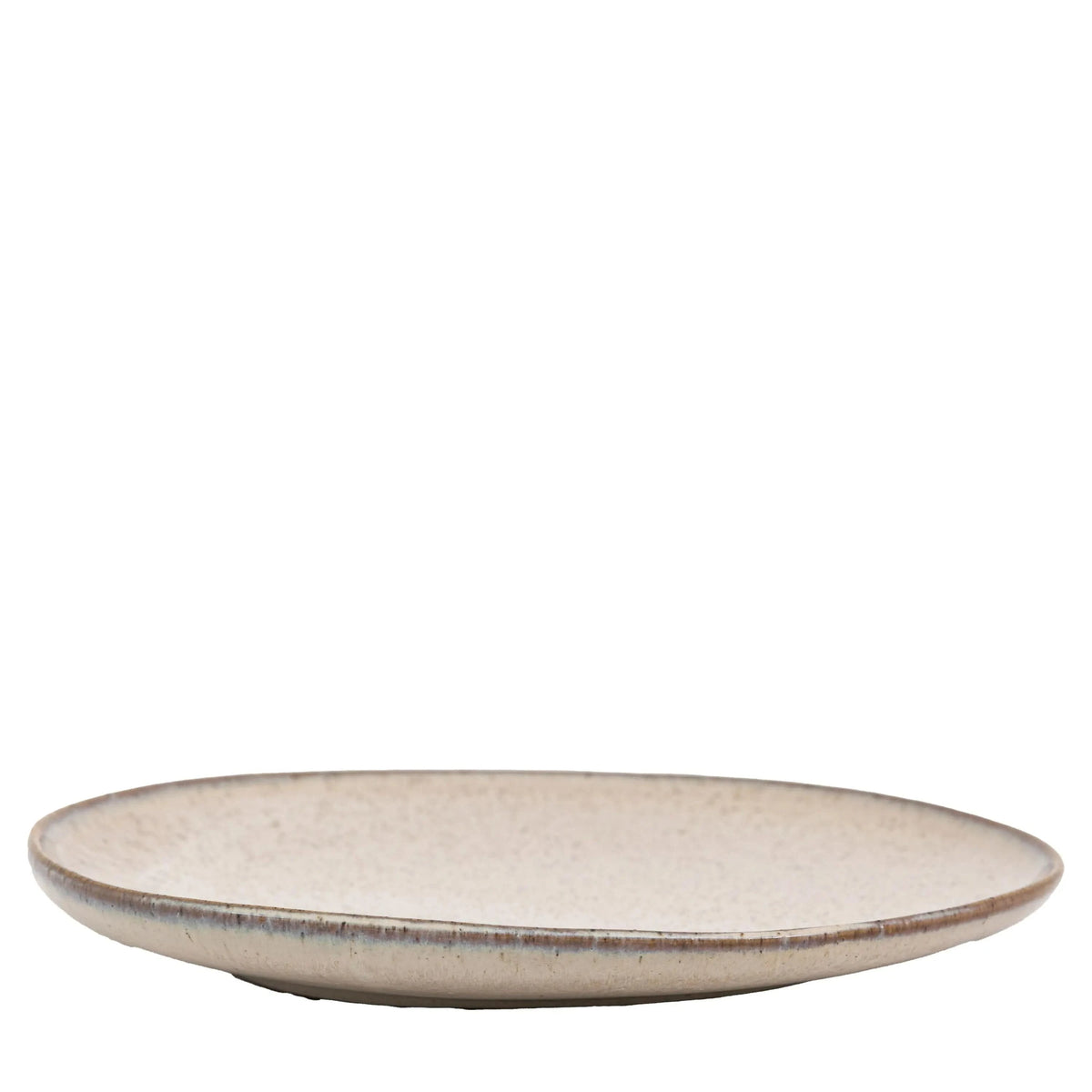 Bodhi Accessories Speckle Glaze Side Plate Oatmeal 4pk House of Isabella UK