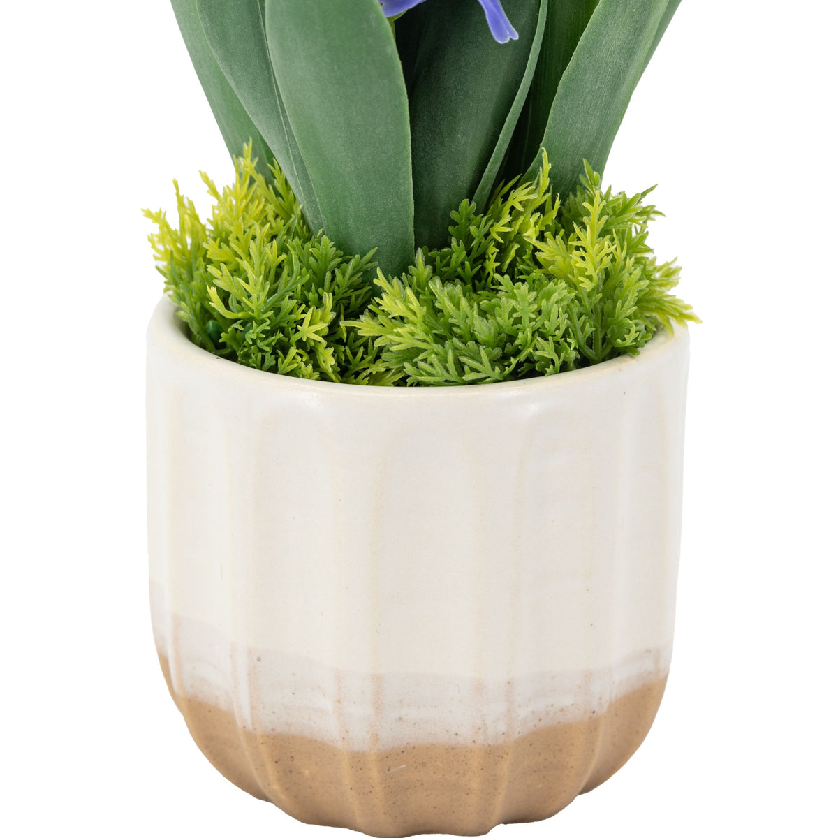 Bodhi Accessories Spring Hydrangea Purple in Ceramic Pots Set of 2 House of Isabella UK