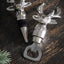 Bodhi Accessories Stag Bottle Opener Aluminium House of Isabella UK