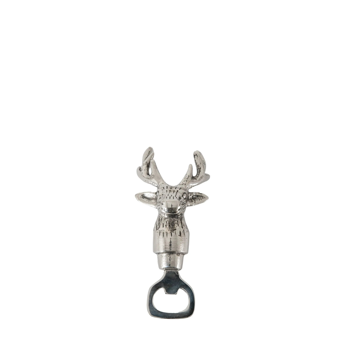 Bodhi Accessories Stag Bottle Opener Aluminium House of Isabella UK