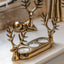 Bodhi Accessories Stag Gold Trio Tealight Holder House of Isabella UK