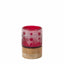 Bodhi Accessories Starry Glass Candle Jar Red House of Isabella UK