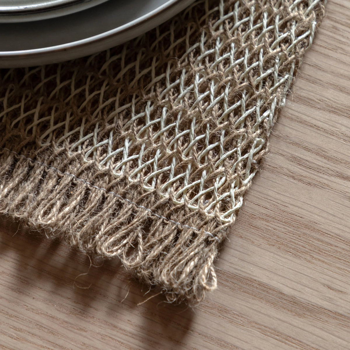 Bodhi Accessories Striped Jute Placemats 4pk House of Isabella UK