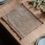 Bodhi Accessories Striped Jute Placemats 4pk House of Isabella UK