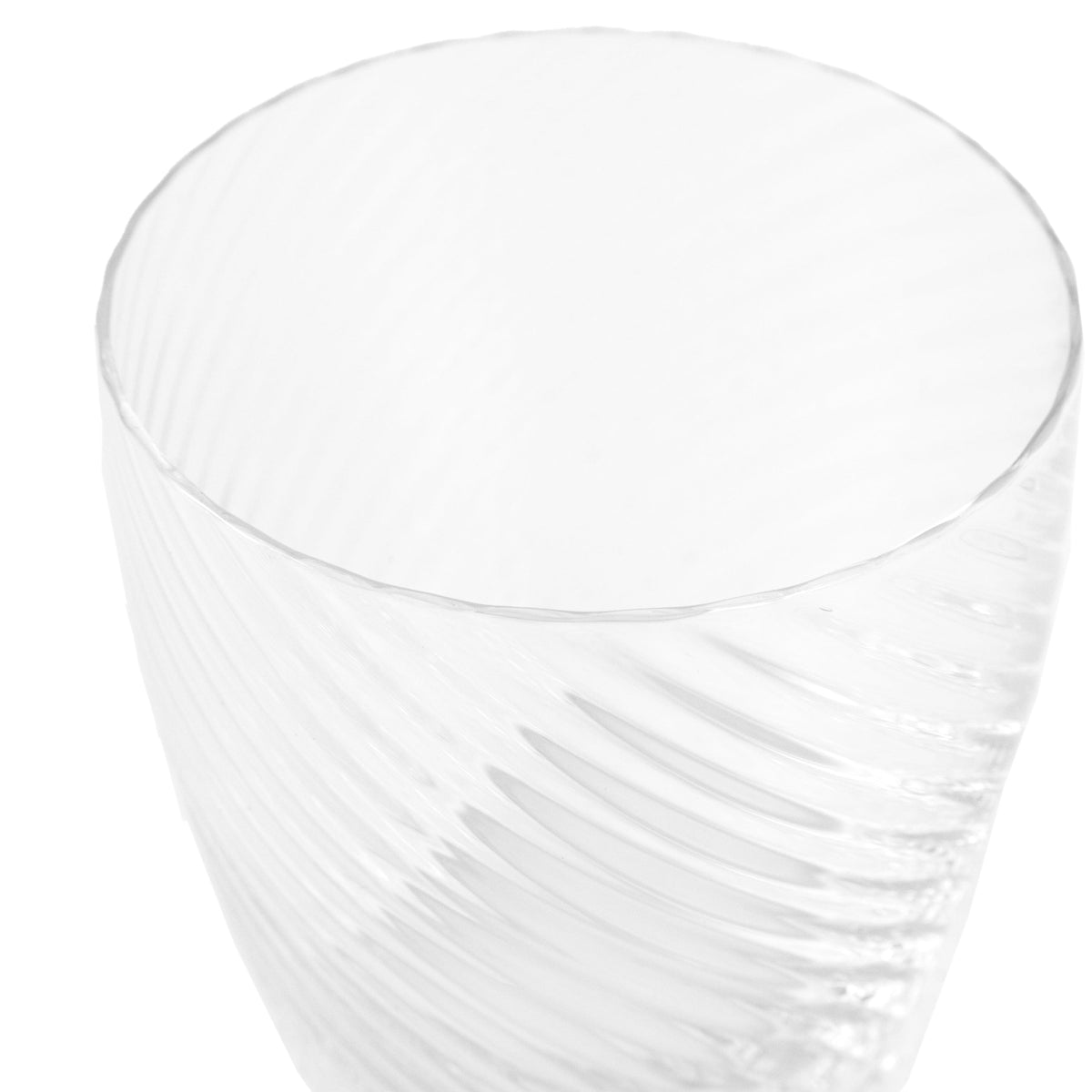 Bodhi Accessories Swirl Tumbler Glass Smoked Grey 4pk House of Isabella UK