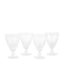 Bodhi Accessories Swirl Wine Glass Smoked Grey 4pk House of Isabella UK