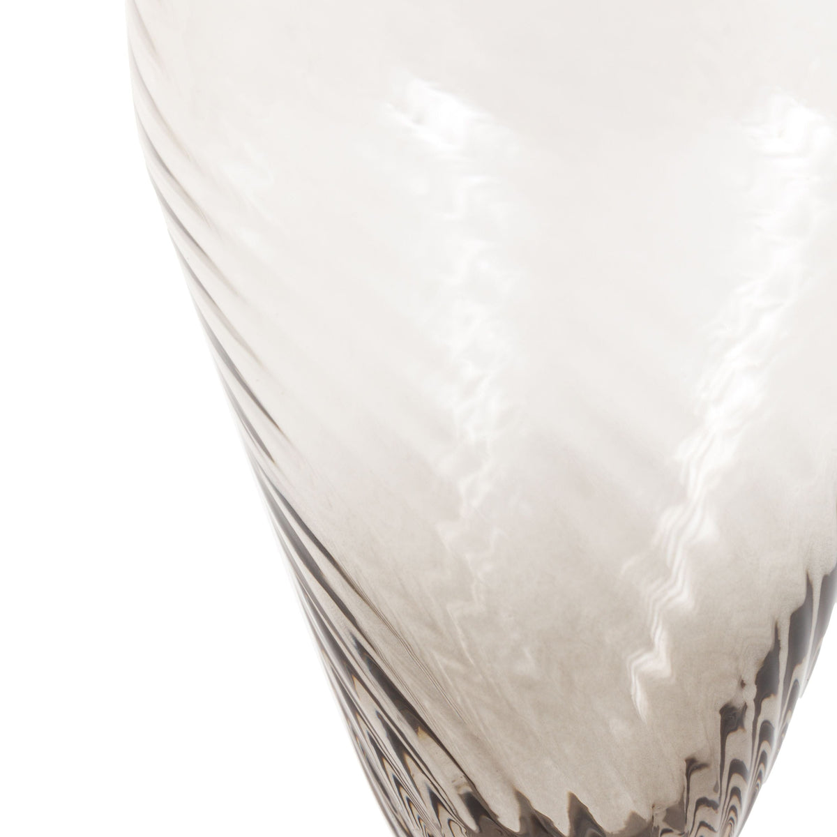 Bodhi Accessories Swirl Wine Glass Smoked Grey 4pk House of Isabella UK