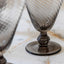 Bodhi Accessories Swirl Wine Glass Smoked Grey 4pk House of Isabella UK