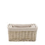Bodhi Accessories Sylva Square Lined Basket Grey Set of 3 House of Isabella UK