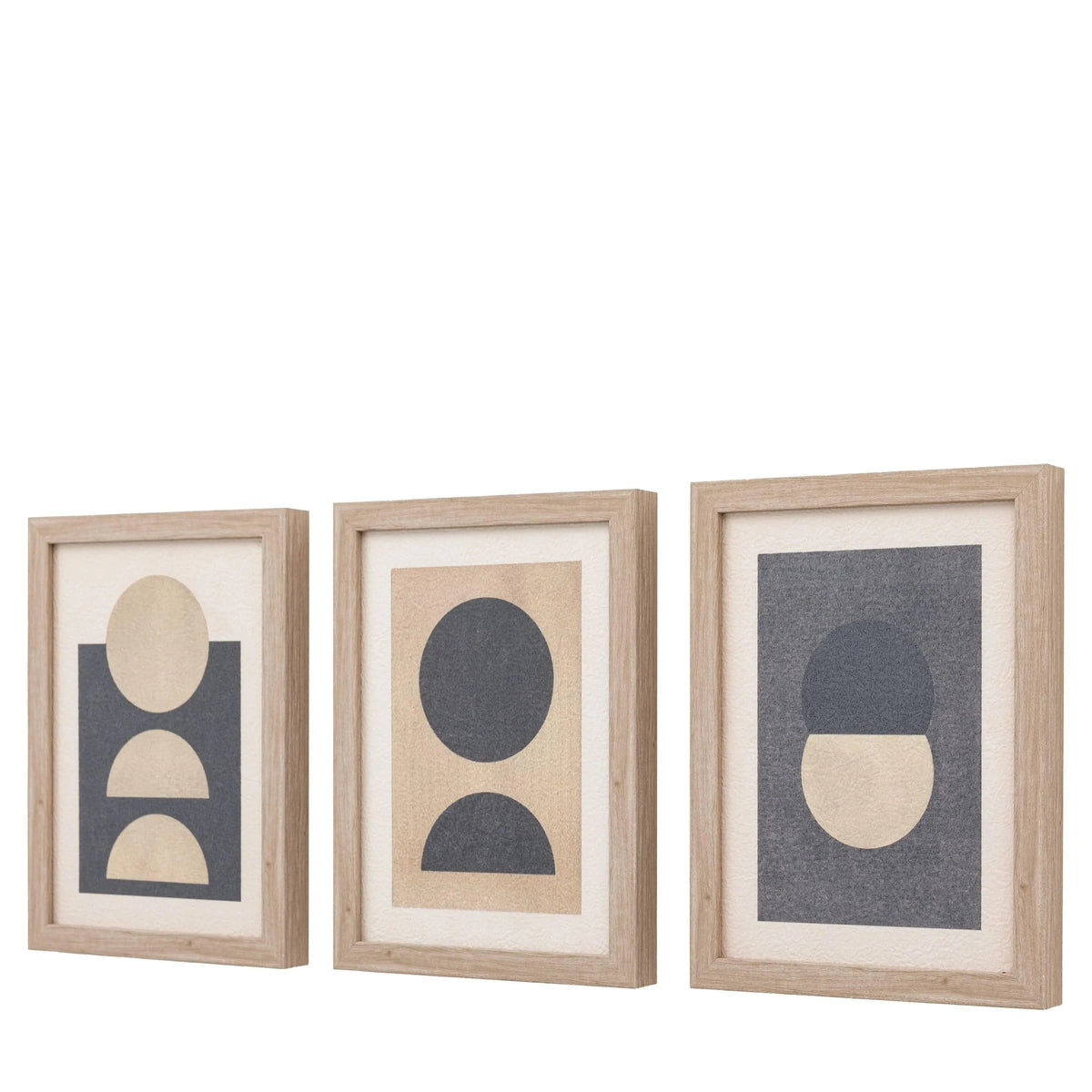Bodhi Accessories Symphony Framed Art Set of 3 House of Isabella UK