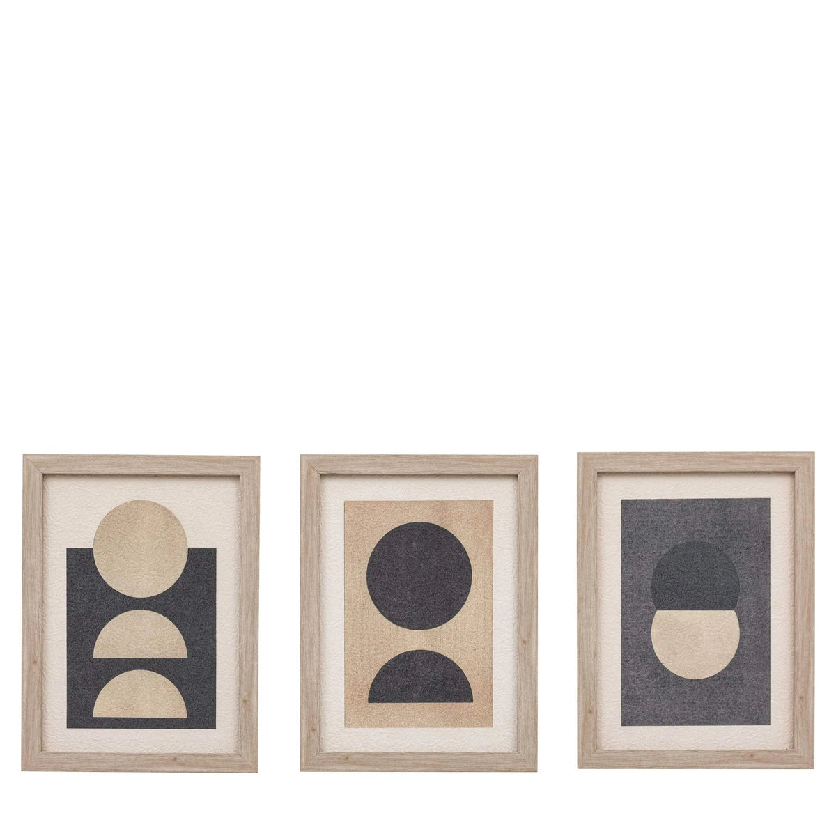 Bodhi Accessories Symphony Framed Art Set of 3 House of Isabella UK