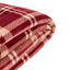 Bodhi Accessories Tartan Sherpa Throw Mulberry House of Isabella UK