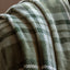 Bodhi Accessories Tartan Sherpa Throw Olive House of Isabella UK