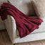 Bodhi Accessories Teddy Fleece Throw Mulberry House of Isabella UK