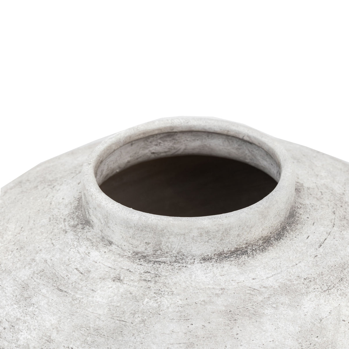 Bodhi Accessories Teguise Ceramic Urn Vase Grey Large House of Isabella UK