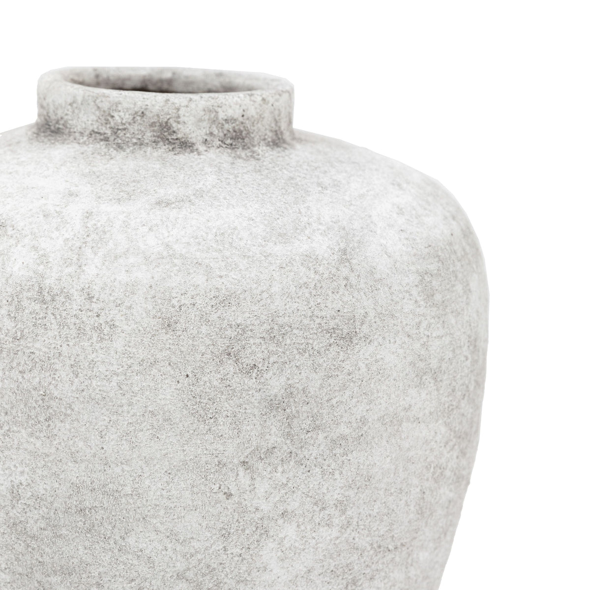 Bodhi Accessories Teguise Ceramic Urn Vase Grey Small House of Isabella UK