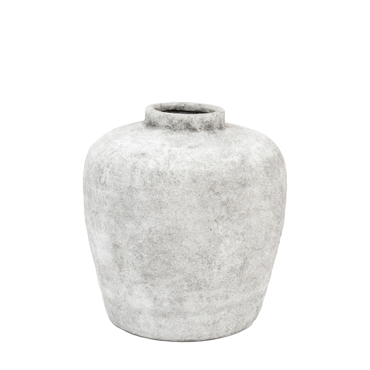 Bodhi Accessories Teguise Ceramic Urn Vase Grey Small House of Isabella UK
