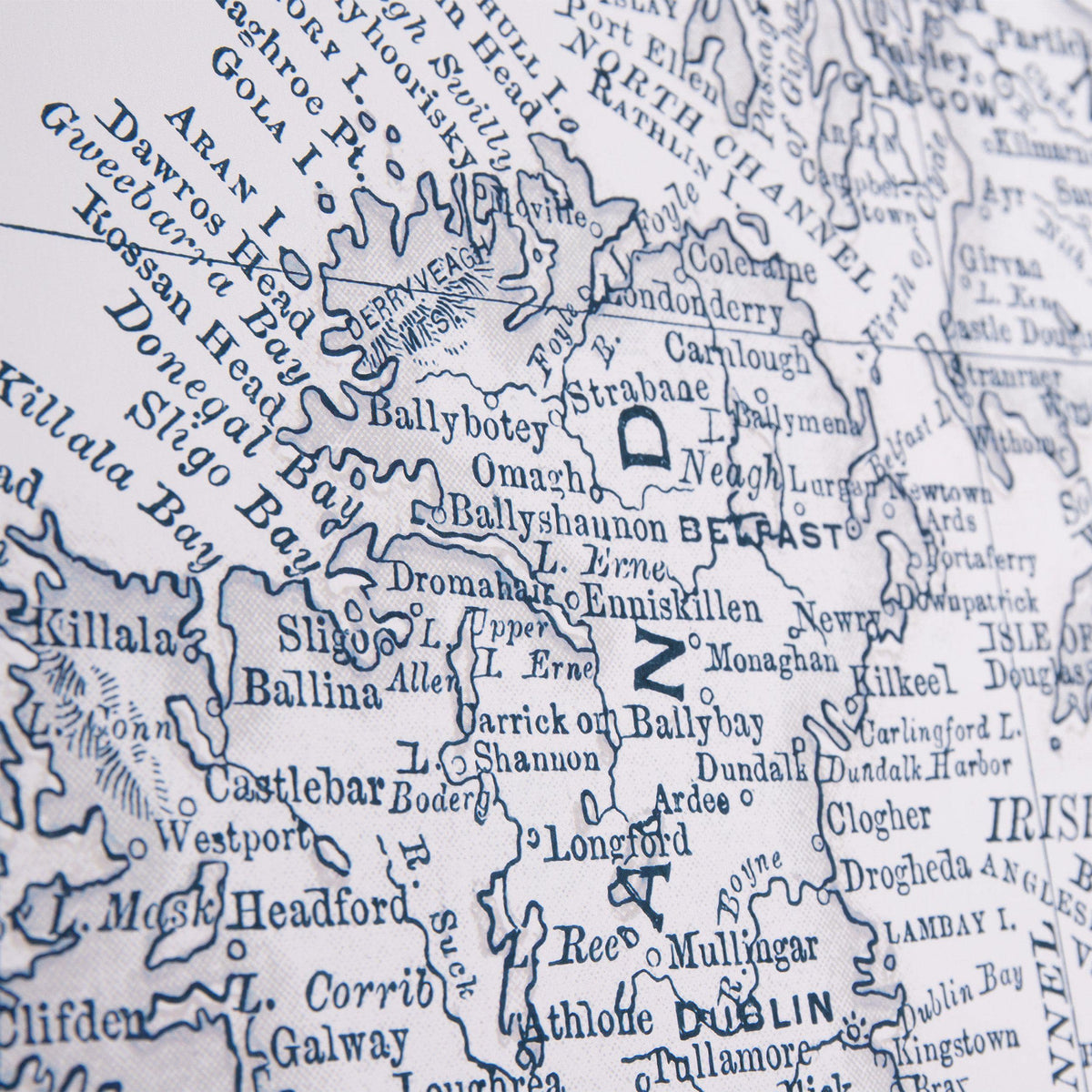 Bodhi Accessories The British Isles Framed Art House of Isabella UK